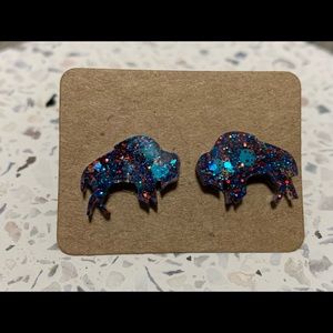 Buffalo bills earrings